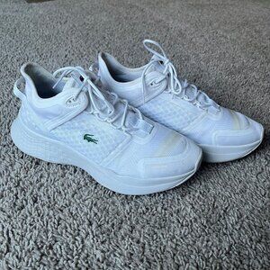 Lacoste Women's White Court Drive SFA Sneaker